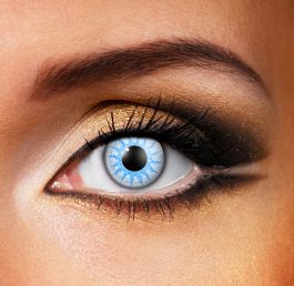 Solar Blue Coloured Contact Lenses (90 Day)