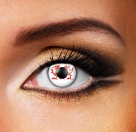 Welsh Flag Contact Lenses (90 Day)