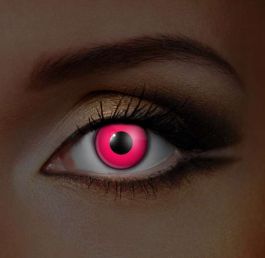 i-Glow Pink UV Contact Lenses (90 Day)