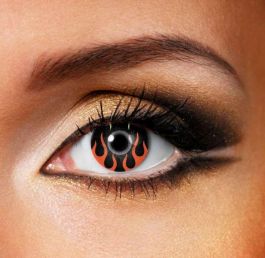 Hells Flame Contact Lenses (1 Day)