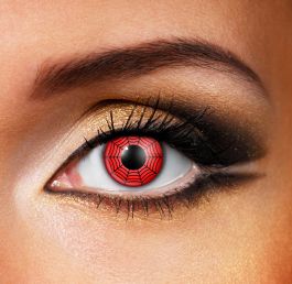 Red Web Contact Lenses (90 Day)