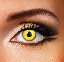 Yellow Contact Lenses Complete Set