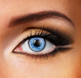 Mystic Sapphire Blue Contact Lenses (Pair)