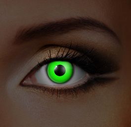 Green UV Contact Lenses Complete Set