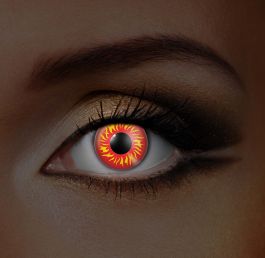 i-Glow Wolf Eye UV Contact Lenses (90 Day)