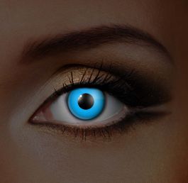 i-Glow Blue UV Contact Lenses (The Purge)