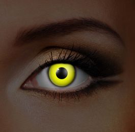 i-Glow Yellow UV Contact Lenses (90 Day)