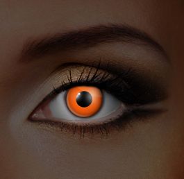 i-Glow Orange UV Contact Lenses (90 Day)