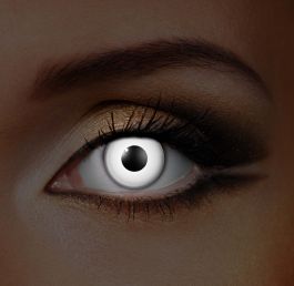 i-Glow Eyes White UV Contact Lenses (90 Day)