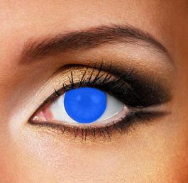 Blind Blue Contact Lenses (Pair)