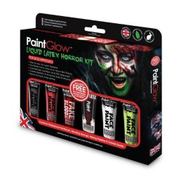 PaintGlow Liquid Latex Horror Paint Kit