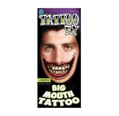Tinsley Chipped Big Mouth Tattoo FX